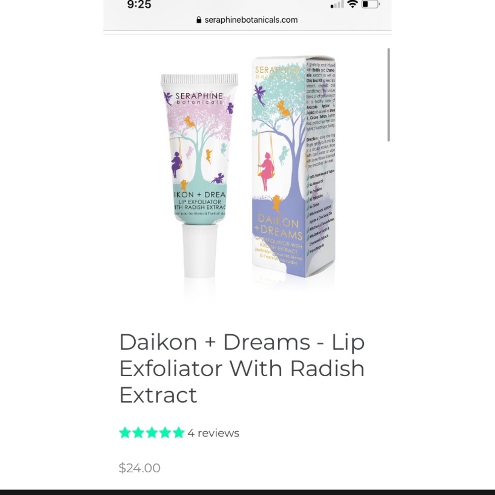 Seraphine Lip Exfoliator!